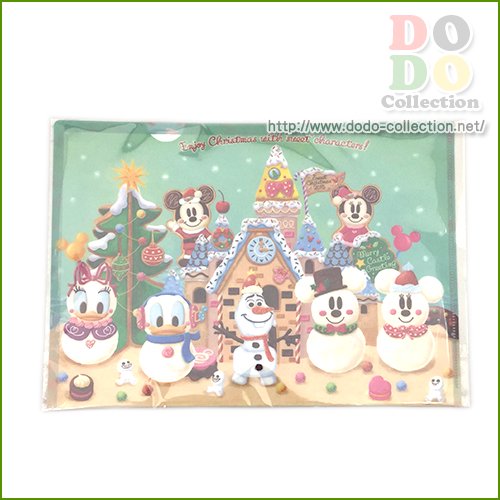 Tdr限定 ディズニークリスマス 15 お菓子の世界 メインデザイン クリアホルダー ドド コレクション