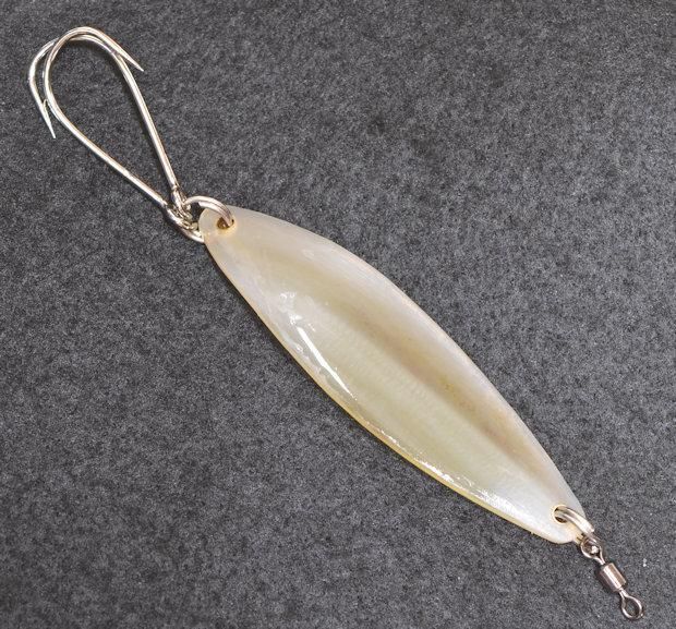 戻り様確認用シェルスプーン高瀬貝S字 レイクトローリング 戻り様確認用シェルスプーン高瀬貝S字 レイクトローリング