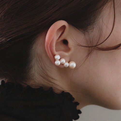 JewCas Perle Pearlエアフィットイヤリング | アクセサリーのRaffia kobe