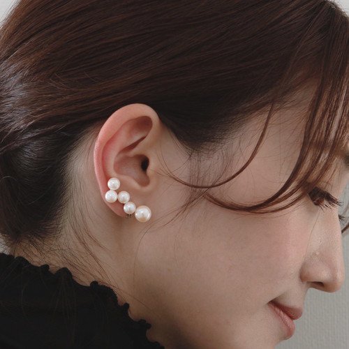 JewCas Perle Pearlエアフィットイヤリング | アクセサリーの