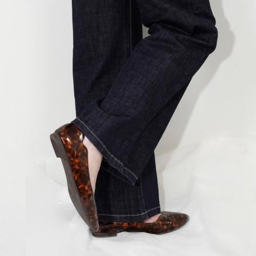 kiyknows・ハイウエスト デニム・インディゴ・新品 MIDIUMISOLID ハイウエストワイドデニム(インディゴ)｜ MARcourt