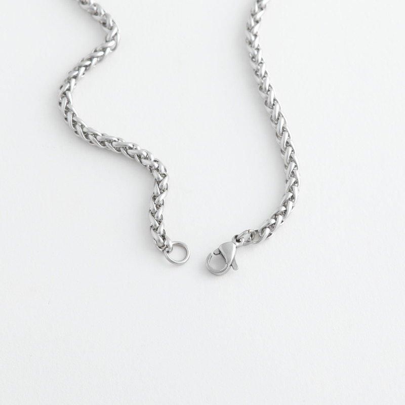 ノットアレプラス elegance snake chain ステンレスネックレス