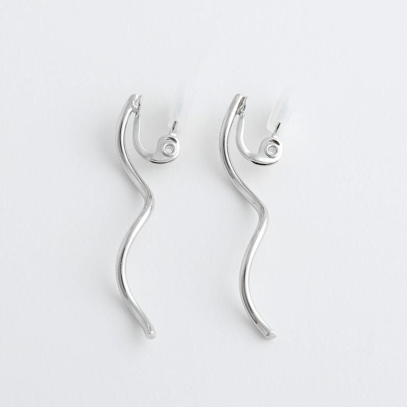 JewCas uneラインエアフィットイヤリング [JC4908] ｜ラフィア