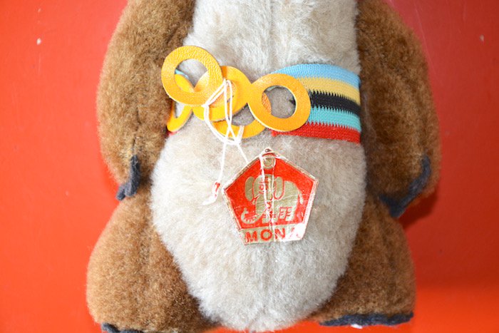 1980モスクワオリンピックマスコットこぐまのミーシャぬいぐるみ