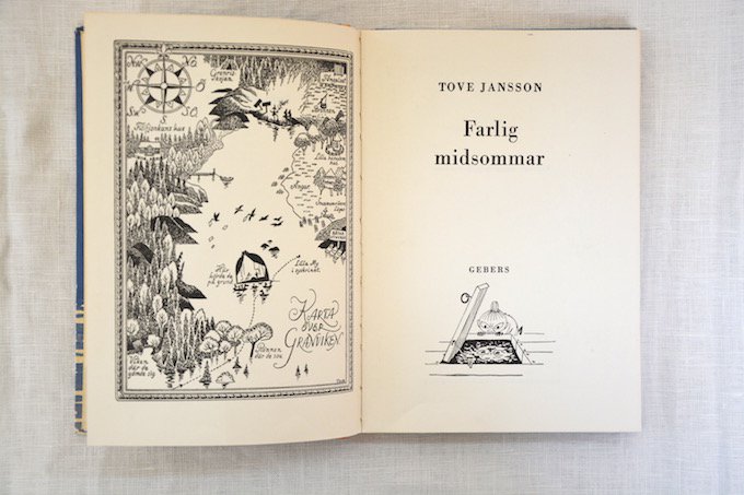 1957年 スウェーデン語 原作 トーベ・ヤンソン『ムーミン谷の夏まつり 