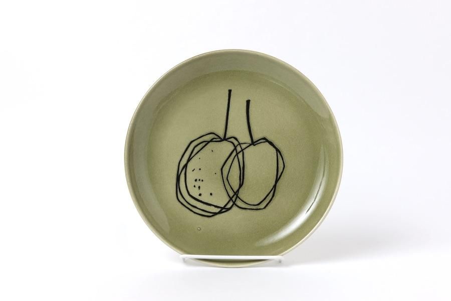 arabia fruits plate G.O.G.　アラビア　フルーツ　お皿 ヴィンテージ北欧/ARABIA/アラビア/Gunvor Olin-Gronqvist/フルーツ陶板