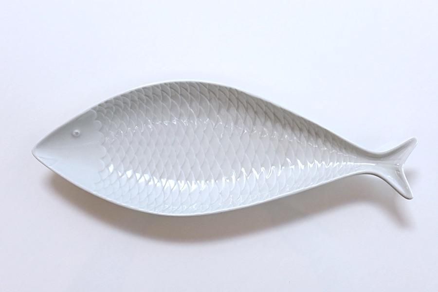 Gustavsberg/Stig Lindberg/フィッシュプレートグレー