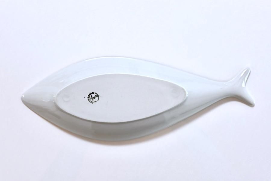 Gustavsberg/Stig Lindberg/フィッシュプレートグレー