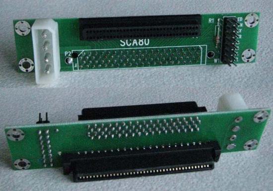 新着商品アクロス SCSI変換アダプタ 内蔵終端使用 ハイピッチ68Pオス-
