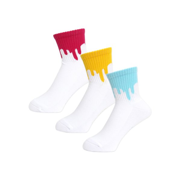 <img class='new_mark_img1' src='https://img.shop-pro.jp/img/new/icons25.gif' style='border:none;display:inline;margin:0px;padding:0px;width:auto;' />LIXTICK DRIP SOCKS 3PACK (4th)