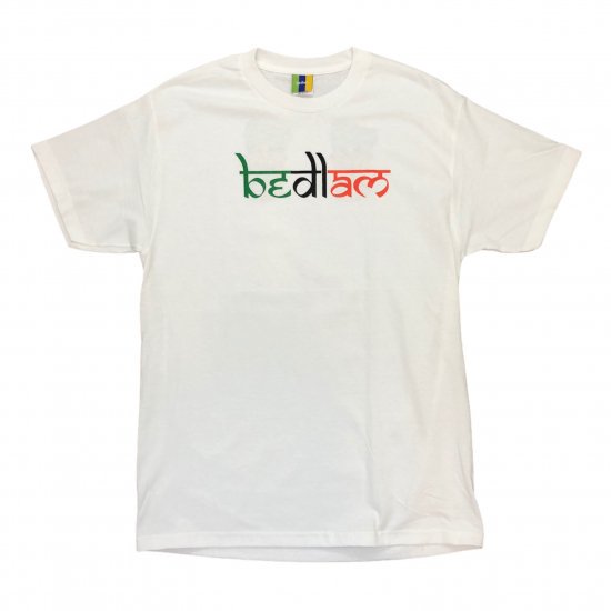 <img class='new_mark_img1' src='https://img.shop-pro.jp/img/new/icons16.gif' style='border:none;display:inline;margin:0px;padding:0px;width:auto;' />bedlam FOLKS TEE (white) 