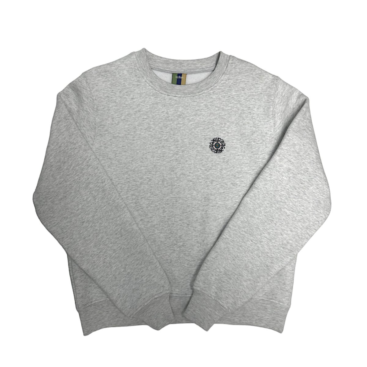 BEDLAM ベドラム Target Ash Grey Crewneck (ash gray) - afterclap