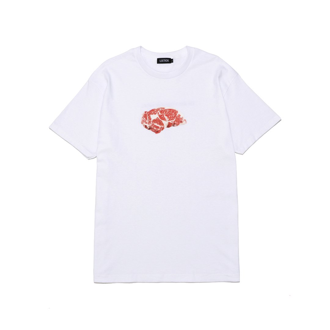 セール】 LIXTICK リックスティック “BEEF” TEE (1st) white