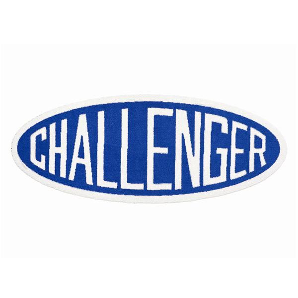 CHALLENGER/チャレンジャー】OVAL LOGO MAT (BLUE) | tradexautomotive.com