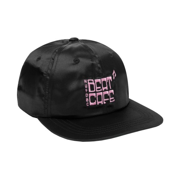 <img class='new_mark_img1' src='https://img.shop-pro.jp/img/new/icons16.gif' style='border:none;display:inline;margin:0px;padding:0px;width:auto;' />HUF ϥ BEAT CAFE 6 PANEL HAT (black)