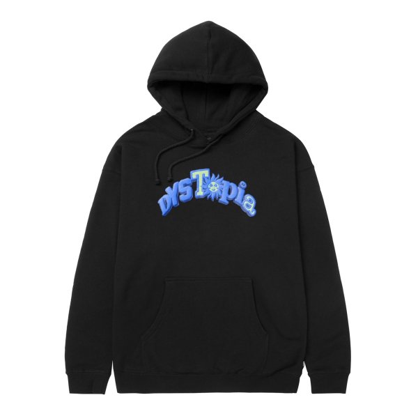 <img class='new_mark_img1' src='https://img.shop-pro.jp/img/new/icons16.gif' style='border:none;display:inline;margin:0px;padding:0px;width:auto;' />HUF ハフ DYSTOPIA HOODIE (black)