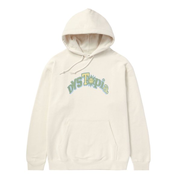 <img class='new_mark_img1' src='https://img.shop-pro.jp/img/new/icons16.gif' style='border:none;display:inline;margin:0px;padding:0px;width:auto;' />HUF ハフ DYSTOPIA HOODIE (bone)