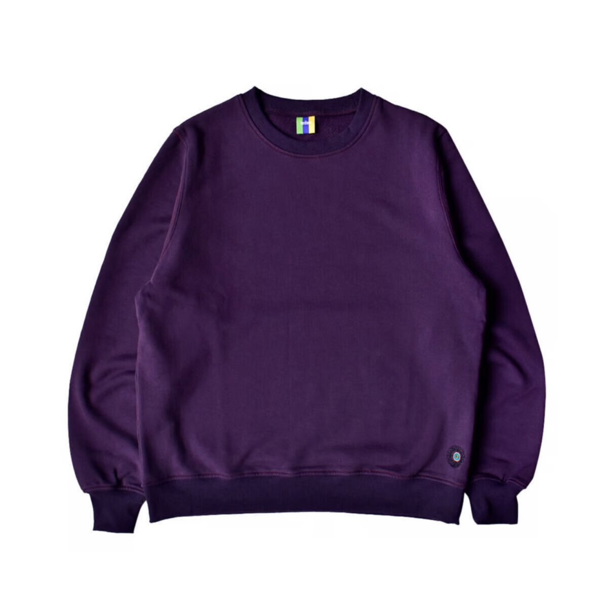 BEDLAM ベドラム BEDLAM TARGET CREWNECK (deep purple) - afterclap 