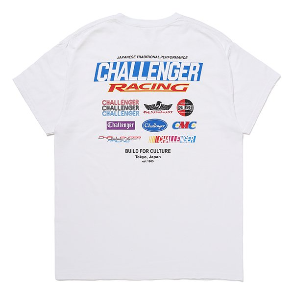 <img class='new_mark_img1' src='https://img.shop-pro.jp/img/new/icons1.gif' style='border:none;display:inline;margin:0px;padding:0px;width:auto;' />CHALLENGER 󥸥㡼 CMC RACING LOGO TEE (white)