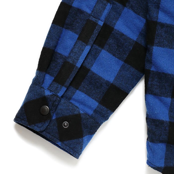 CHALLENGER チャレンジャー BUFFALO CHECK LINING SHIRT (blue×black