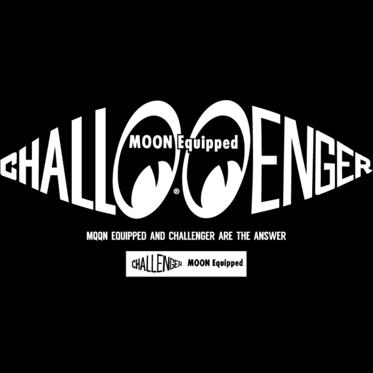 Challenger x MOON Equipped PosterポスターMOONEYES 