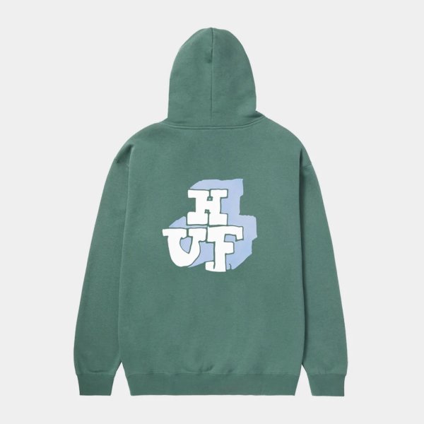 <img class='new_mark_img1' src='https://img.shop-pro.jp/img/new/icons1.gif' style='border:none;display:inline;margin:0px;padding:0px;width:auto;' />HUF ハフ MOREX HOODIE (pine)