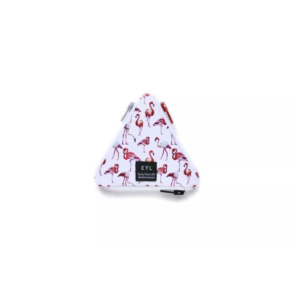 <img class='new_mark_img1' src='https://img.shop-pro.jp/img/new/icons1.gif' style='border:none;display:inline;margin:0px;padding:0px;width:auto;' />EYL (enjoy your life) triangle coin purse (Flamingo)