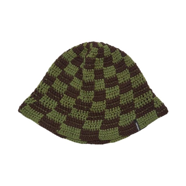 <img class='new_mark_img1' src='https://img.shop-pro.jp/img/new/icons1.gif' style='border:none;display:inline;margin:0px;padding:0px;width:auto;' />bal Х HAND KNIT BUCKET HAT (olive)