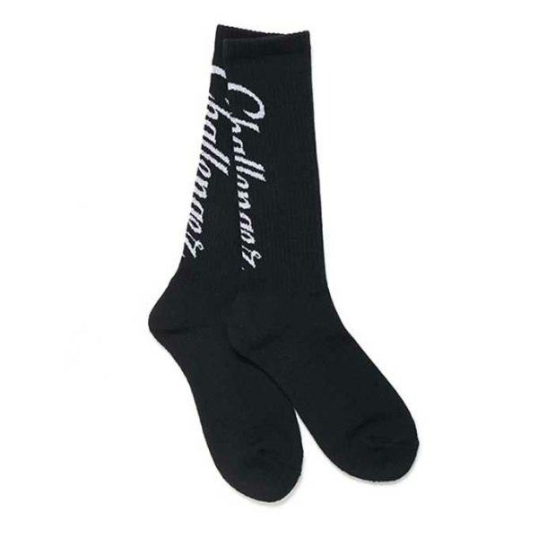 <img class='new_mark_img1' src='https://img.shop-pro.jp/img/new/icons1.gif' style='border:none;display:inline;margin:0px;padding:0px;width:auto;' />CHALLENGER 󥸥㡼 VERTICAL LOGO SOCKS (black)