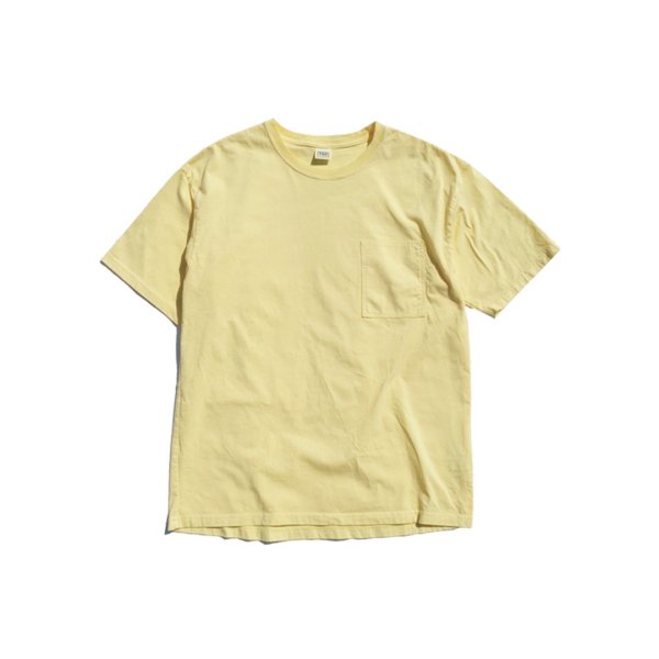 <img class='new_mark_img1' src='https://img.shop-pro.jp/img/new/icons1.gif' style='border:none;display:inline;margin:0px;padding:0px;width:auto;' />THE UNION ˥ THE FABRIC THE POCKET TEE (yellow) 