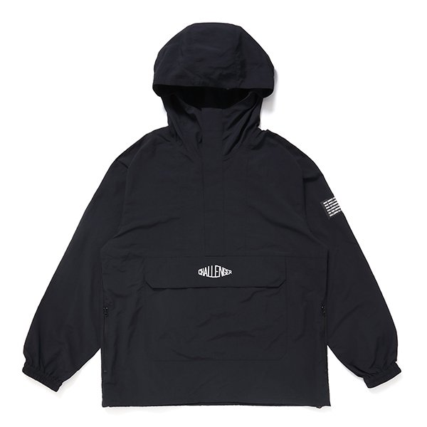 <img class='new_mark_img1' src='https://img.shop-pro.jp/img/new/icons1.gif' style='border:none;display:inline;margin:0px;padding:0px;width:auto;' />CHALLENGER 󥸥㡼 PACKABLE NYLON ANORAK (black)