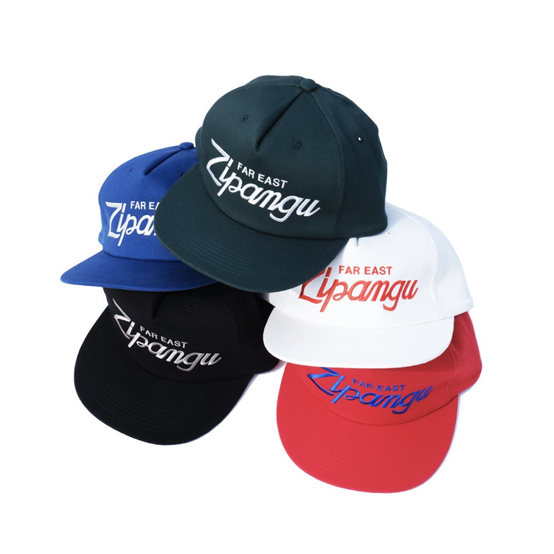 THE UNION ユニオン THE COLOR ZIPANG CAP (black) - afterclap｜正規 