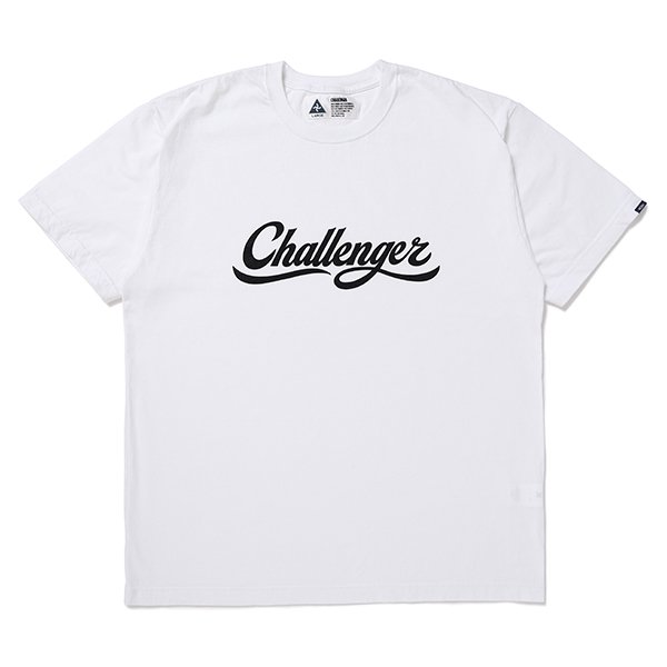 <img class='new_mark_img1' src='https://img.shop-pro.jp/img/new/icons1.gif' style='border:none;display:inline;margin:0px;padding:0px;width:auto;' />CHALLENGER 󥸥㡼 SCRIPT LOGO TEE (white)