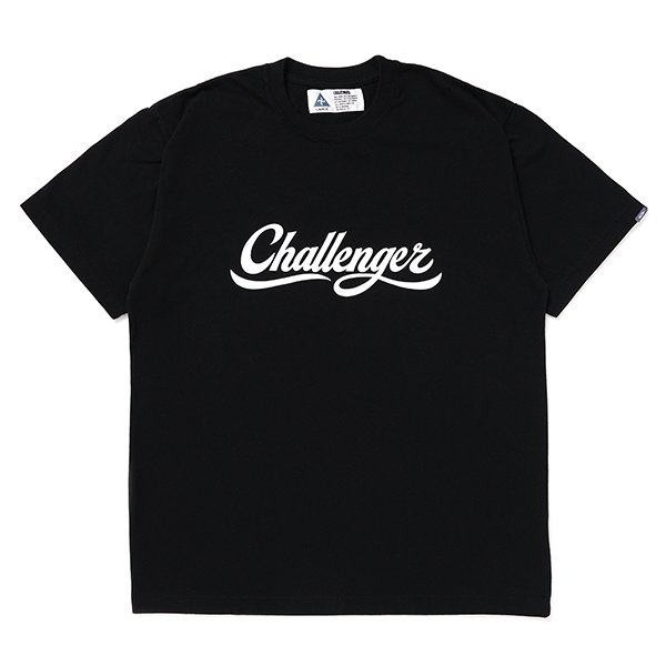 <img class='new_mark_img1' src='https://img.shop-pro.jp/img/new/icons1.gif' style='border:none;display:inline;margin:0px;padding:0px;width:auto;' />CHALLENGER 󥸥㡼 SCRIPT LOGO TEE (black)