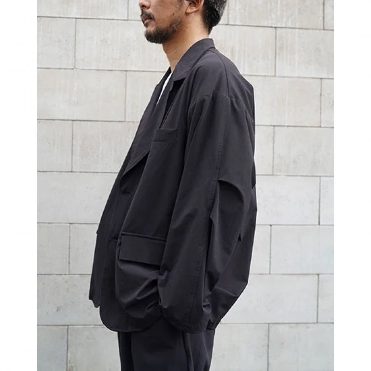 FAKIE STANCE フェイキースタンス Nylon Tailoed Jacket (black) - afterclap｜正規取扱店通販｜徳島市