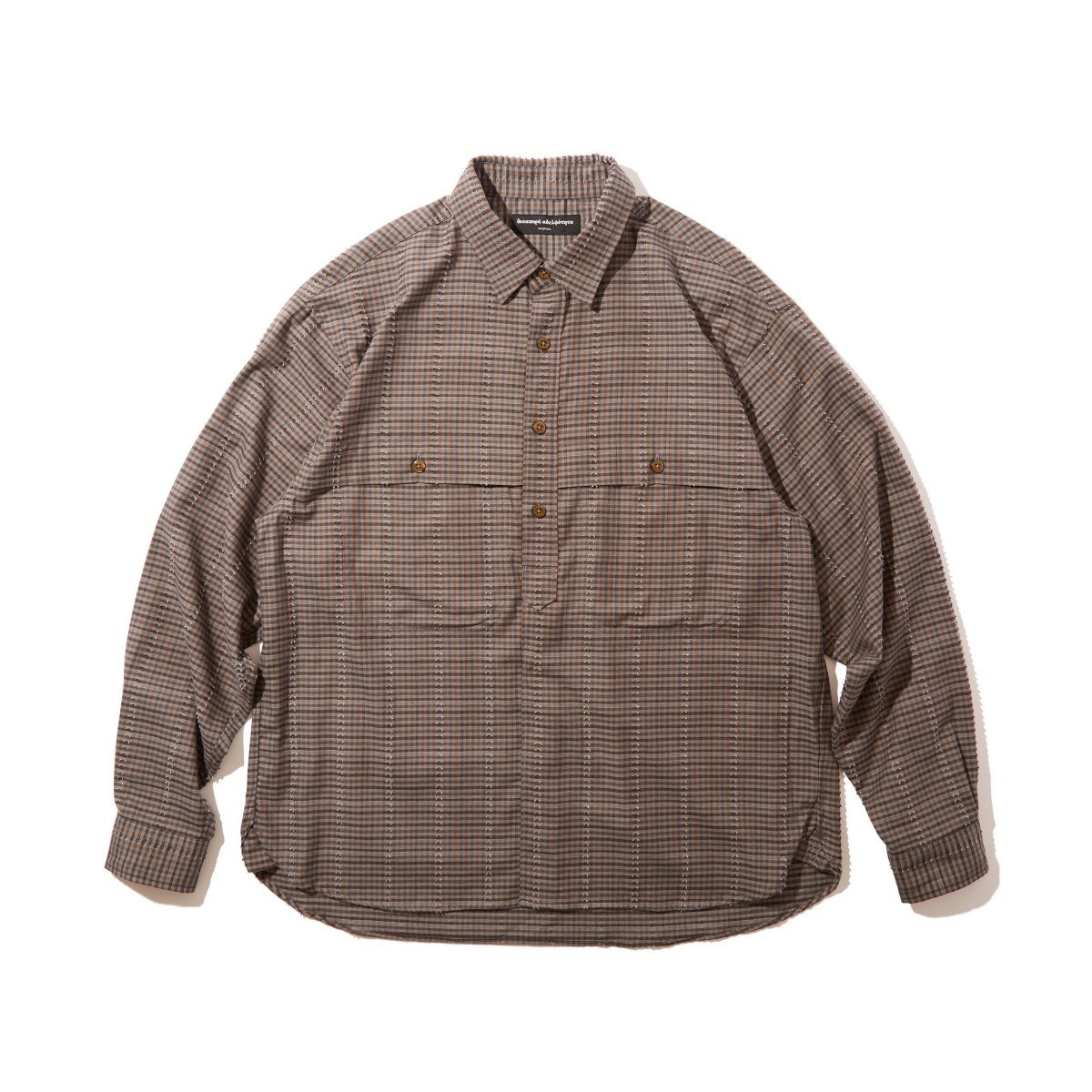 Diaspora skateboards ディアスポラ Bro Shirt シャツ (gray) - afterclap｜正規取扱店通販｜徳島市