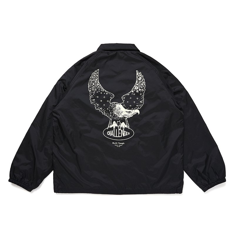 CHALLENGER チャレンジャー OVAL EAGLE COACH JACKET コーチジャケット (black) -  afterclap｜正規取扱店通販｜徳島市