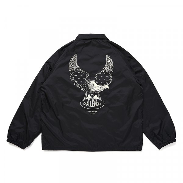 <img class='new_mark_img1' src='https://img.shop-pro.jp/img/new/icons1.gif' style='border:none;display:inline;margin:0px;padding:0px;width:auto;' />CHALLENGER 󥸥㡼 OVAL EAGLE COACH JACKET 㥱å (black)