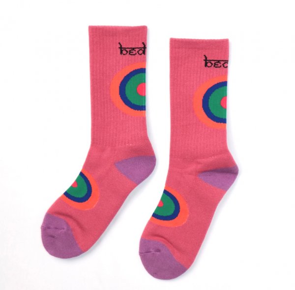 <img class='new_mark_img1' src='https://img.shop-pro.jp/img/new/icons1.gif' style='border:none;display:inline;margin:0px;padding:0px;width:auto;' />BEDLAM ٥ɥ Circle Socks å (rasberry)