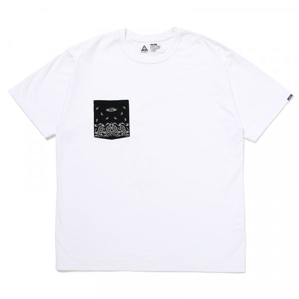 <img class='new_mark_img1' src='https://img.shop-pro.jp/img/new/icons1.gif' style='border:none;display:inline;margin:0px;padding:0px;width:auto;' />CHALLENGER 󥸥㡼 BANDANA POCKET TEE T (white)