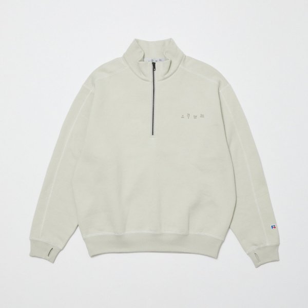 <img class='new_mark_img1' src='https://img.shop-pro.jp/img/new/icons1.gif' style='border:none;display:inline;margin:0px;padding:0px;width:auto;' />BAL Х BAL / RUSSELL ATHLETIC HEAVY COTTON HALF ZIP ϡեåץå (sand)