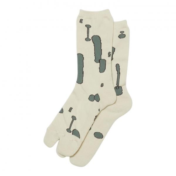 <img class='new_mark_img1' src='https://img.shop-pro.jp/img/new/icons1.gif' style='border:none;display:inline;margin:0px;padding:0px;width:auto;' />bal original Х JACQUARD TABI SOCKS å (white)