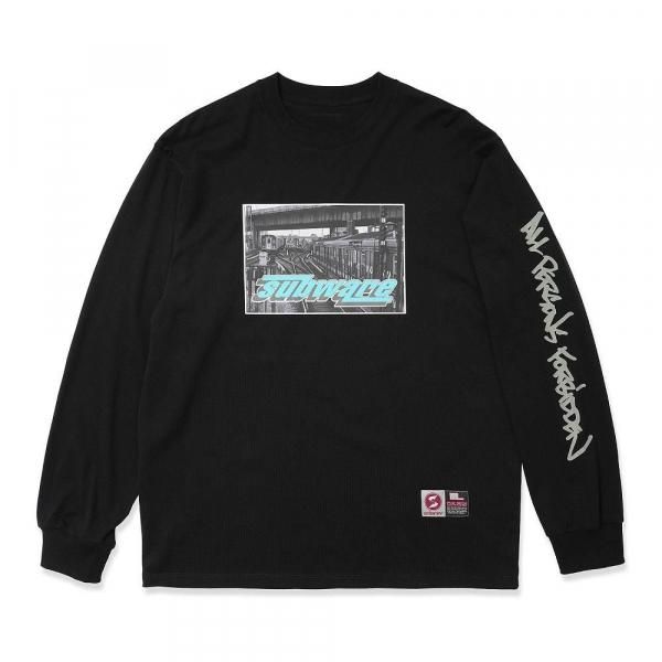 <img class='new_mark_img1' src='https://img.shop-pro.jp/img/new/icons1.gif' style='border:none;display:inline;margin:0px;padding:0px;width:auto;' />SUBWARE ֥ TRAINYARD L/S Tee T (black) 