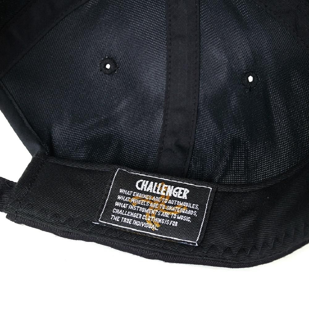 CHALLENGER CAP キャップ　LOGO 黒　ブラック　チャレンジャー CHALLENGER|チャレンジャー】TWO TONE LOGO CAP(BLACK)公式通販