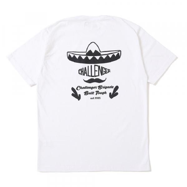 <img class='new_mark_img1' src='https://img.shop-pro.jp/img/new/icons1.gif' style='border:none;display:inline;margin:0px;padding:0px;width:auto;' />CHALLENGER 󥸥㡼 SOMBRERO TEE T (white)