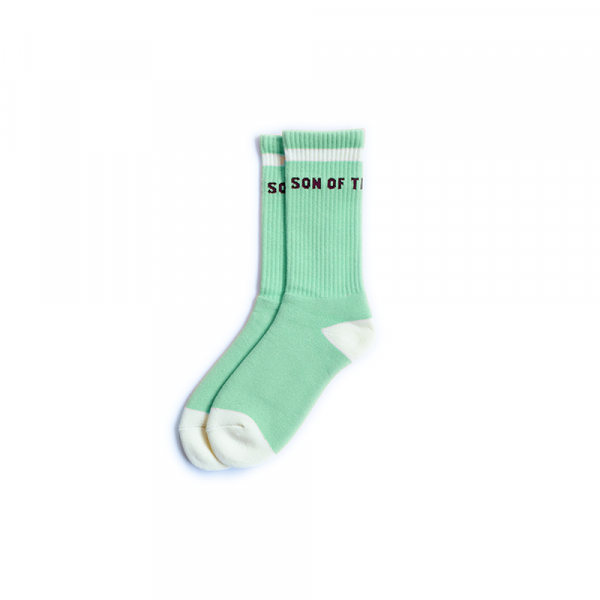 <img class='new_mark_img1' src='https://img.shop-pro.jp/img/new/icons1.gif' style='border:none;display:inline;margin:0px;padding:0px;width:auto;' />SON OF THE CHEESE ΥХ FUCCI 1LINE SOX å (mint)