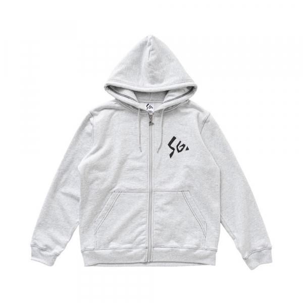 <img class='new_mark_img1' src='https://img.shop-pro.jp/img/new/icons1.gif' style='border:none;display:inline;margin:0px;padding:0px;width:auto;' />SPECIAL GUEST K.K. ڥ륲 PVC SG Logo Zip Hoodie åץաǥ (gray) 