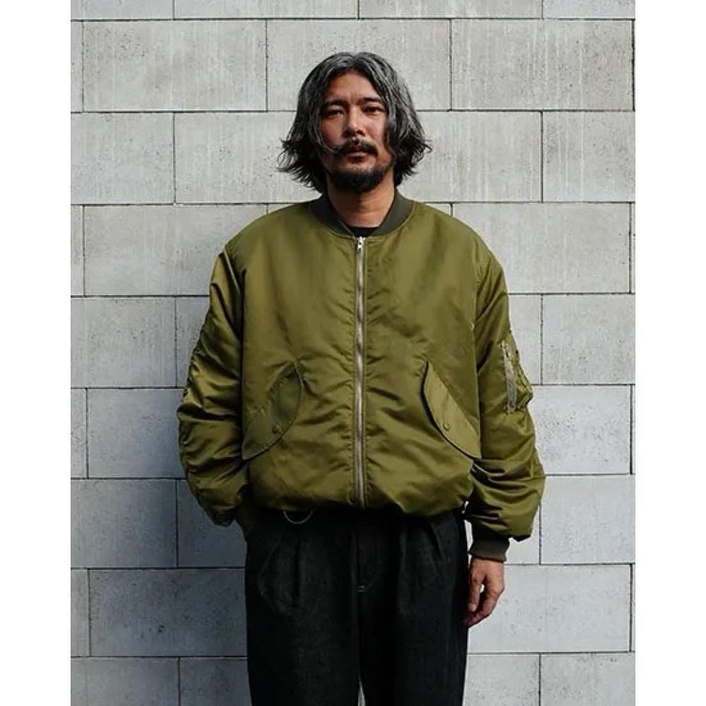 FAKIE STANCE MA-1 ジャケット カーキ FAKIE STANCE フェイキースタンス MID MA-1 ジャケット コート