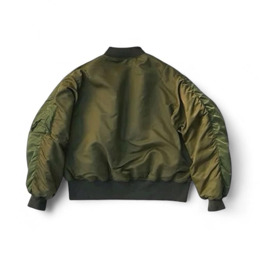 FAKIE STANCE フェイキースタンス BICOLOR MA-1 ジャケット (olive