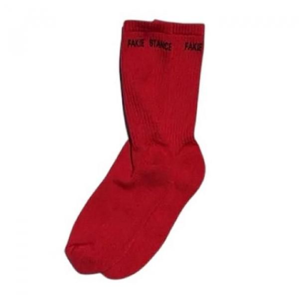 <img class='new_mark_img1' src='https://img.shop-pro.jp/img/new/icons1.gif' style='border:none;display:inline;margin:0px;padding:0px;width:auto;' />FAKIE STANCE ե SOCKS å (red)